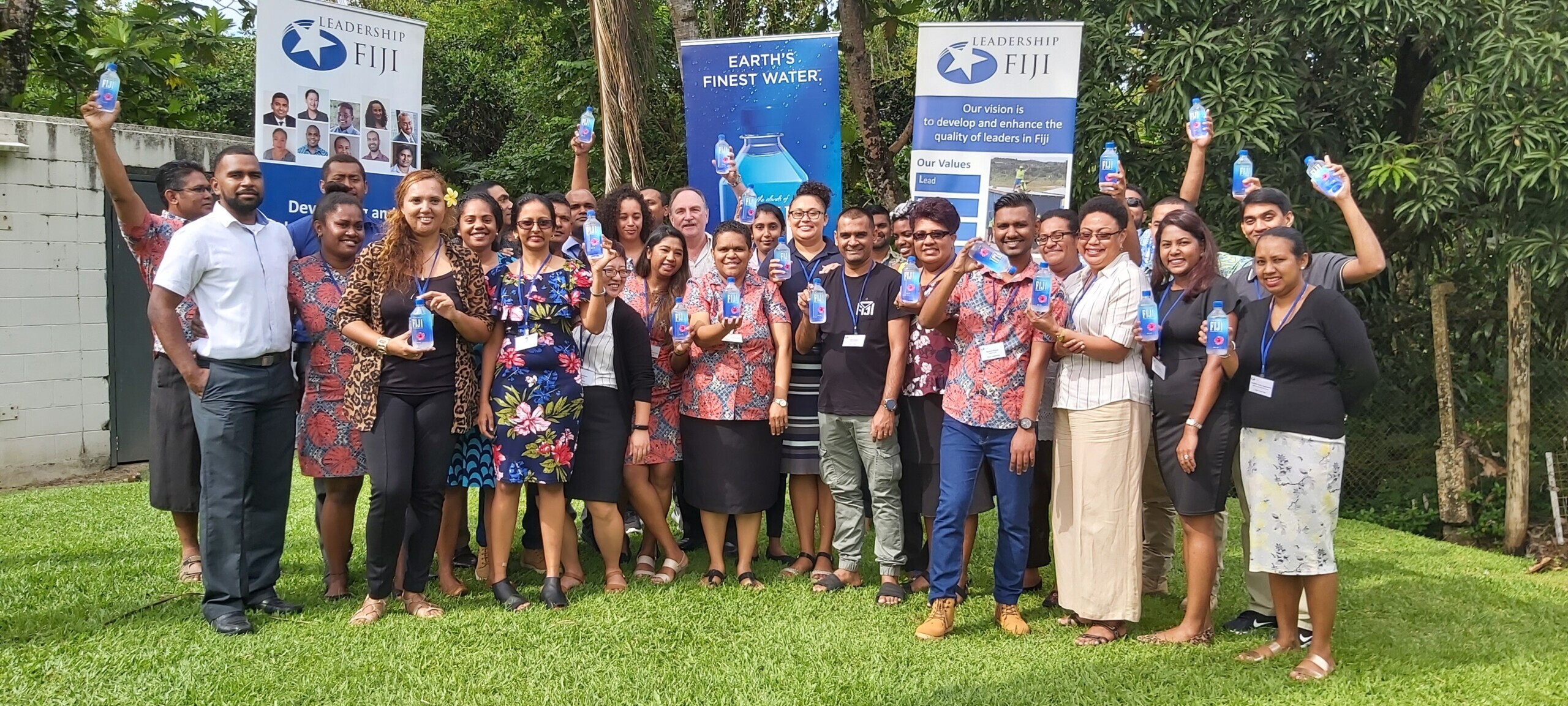 Fiji Water Handover