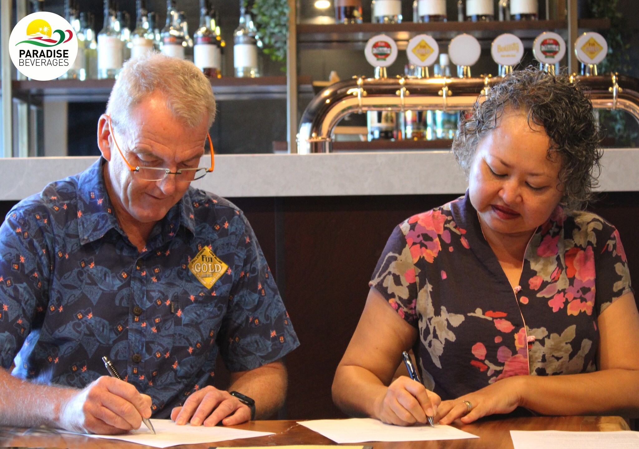 MOU – Paradise Beverages – signing