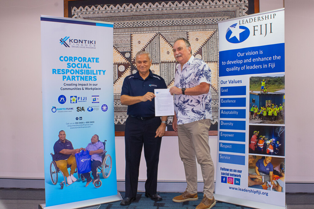 Leadership Fiji, an organization dedicated to nurturing and developing Fiji’s future leaders, is thrilled to announce this continued partnership with Kontiki Finance Limited.